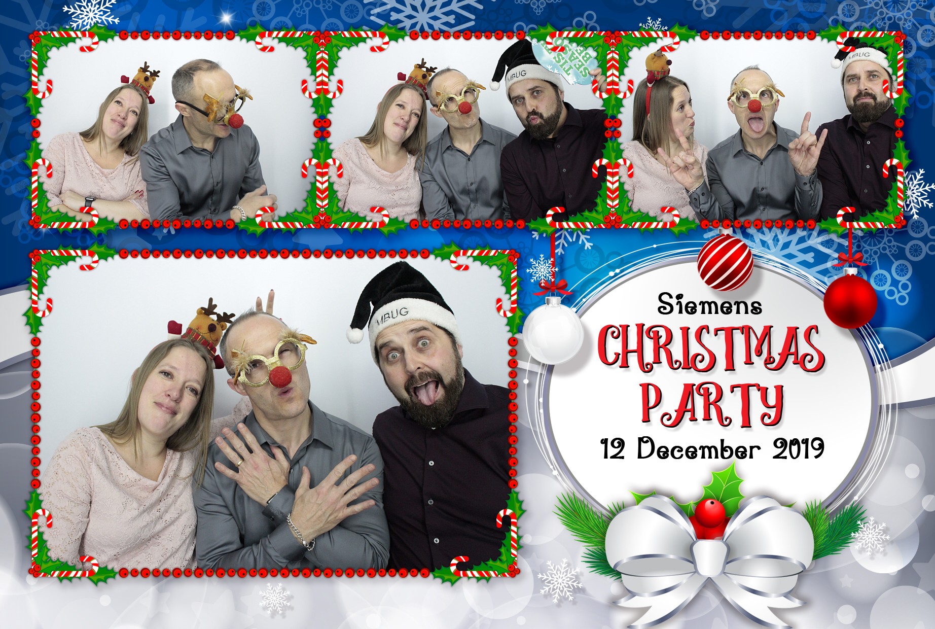 Siemens Christmas Party | View more photos from the event at gallery.myphotoboothexperience.co.uk/u/MyPhotoBoothExperienceLtd/Siemens-Christmas-Party-0